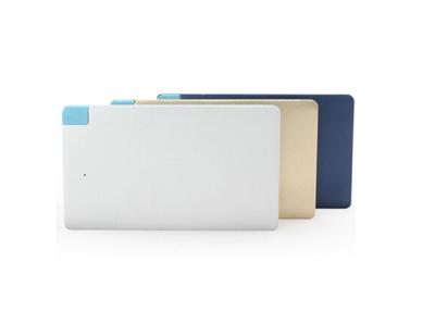 China Golden 4000mAh Ultra Slim Metal Portable Power Banks For Mobiles for sale