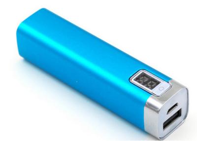 China CE / RoHs Mini Fast Charging Power Banks 2600mah With LCD Screen for sale