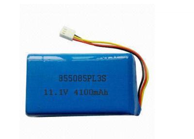 China 2S Lithium Polymer Batteries 7.4V Lipo Portable 4100mah Battery Pack for sale