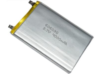 China Rechargeable Lithium Polymer Battery 606090 3.7v 4000mah Battery for sale