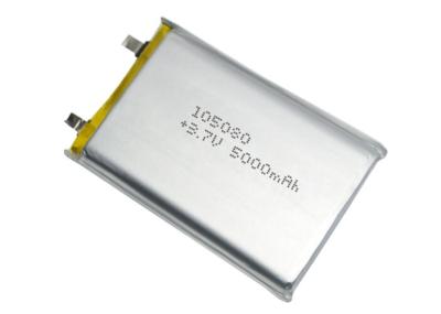 China CE certificated Lithium Polymer Battery 105080 Lipo Battery Cell 3.7v 5000mah for sale