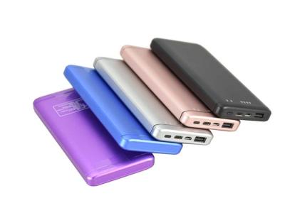 China Qualcomm Type C 10000mah QC 2.0 Power Bank 12V 1.5A Output Rohs for sale