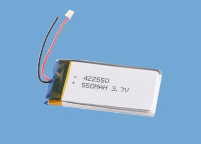 China Small 3.7V 422550 550mAh li - polymer battery pack For Digital Product for sale