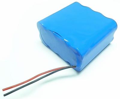 China Christmas Light Rechargeable Li Ion Battery Pack 7.4V 10400mAh 2S4P Fast Charge for sale