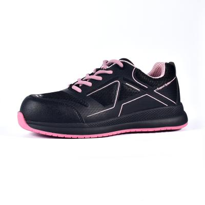 China Lightweight Safety Toe Sports Women Compound Design Shoes New Work Safety Shoes for sale