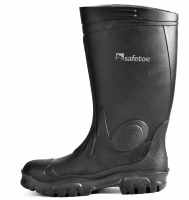 China Fashion Trend Safetoe S5 SRC Rain Boots With Steel Toe And Plate for sale