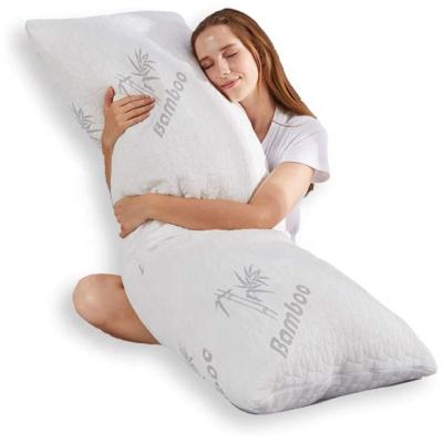 China Antistatic Wholesale Bamboo Large Body Pillow Shredded Memory Foam Pillow Manufacturer for sale