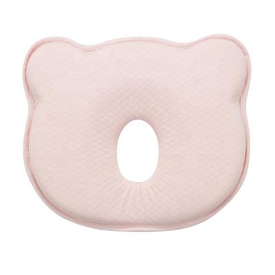 China New Design Anti-Static Memory Foam Baby Sleeping Pillow, Comfortable Bear Shape Baby Head Pillow for sale