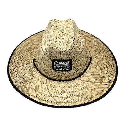 China Best Price Sunproof China Mat Grass 100% Unisex Outdoor Sunscreen Straw Hat With Summer Sunscreen for sale