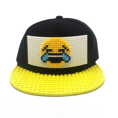 China Hot Selling JOINT Hip Hop Baseball Hats Party DIY Hats Leisure Caps Educational Toy For Boys for sale