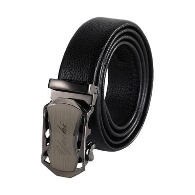 China Cow Hide Most Popular Automatic Buckle Fashion Luxury Cowhide Leather Men's Belt Wholesale for sale