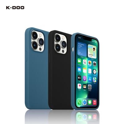 China Silicone Shockproof Case iCoat K-Doo Healthy And Soft Feeling Comfortable Touch Silicon Case For iPhone13/13mini/13pro/13promax for sale