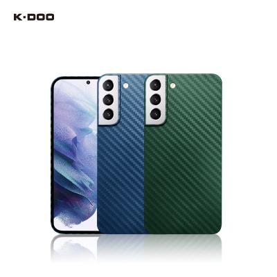 China Super Slim Carbon Ultra Thin K-Doo Air PP Phone Case 0.35mm Thickness Carbon Pattern Anti Slip Back Cover For Sam S22/S22 Plus/S22 Ultra for sale