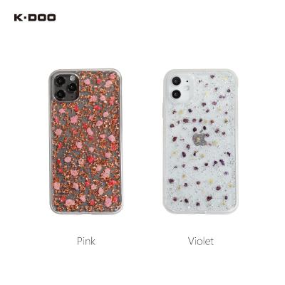 China Real K-Doo Small Floral Series Shockproof Flower Dry Protective Phone Case For iphone11/11pro/11promax for sale