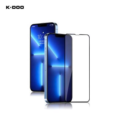 China Durable Full K-Doo 2.5D Glass Film Tempered Glass Screen Protector Sticker Second Reinforced For iPhone 13/13mini/13pro/13promax for sale