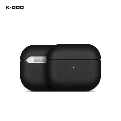 China K-Doo Luxcraft+ Lightweight Protective Airpods Case Premium PU Leather Cover For Airpods1/2/3/pro Shockproof Cover Stylish Simple Cases for sale