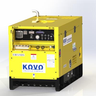 中国 KOVO 発電機 ディーゼル 小型ディーゼル 携帯型アーチ 溶接機 280CC/CV 電流 EW320DST 販売のため