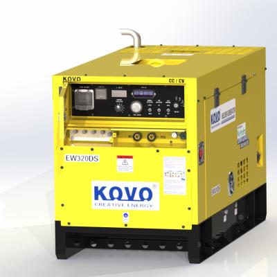 中国 KOVO 550-600A ディーゼル溶接機発電機 20Kva ディーゼル発電機 溶接機 周波数 50/60HZ 販売のため