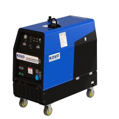 China KOVO EW320G R Máquina de soldar gerador de motor 80% Ciclo de trabalho nominal 40°C Tipo de motor CC à venda