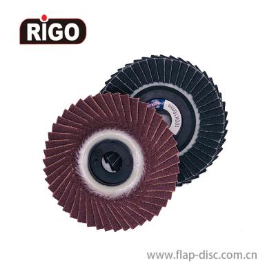 China Factory price fluctuating steel sanding disc fin disc-sunflower plap rust painting discs for sale