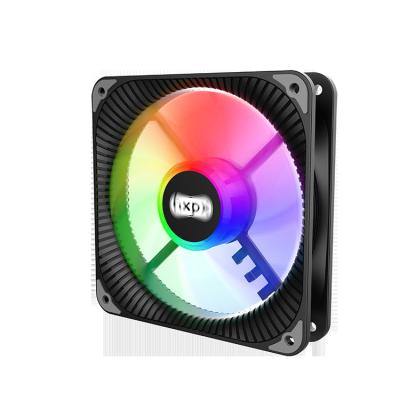 China High Quality Cooling Computer Case / CPU Fan 120 Mm Low Noise Fan Blade Light Guide Design Case Fans F-WT12 for sale