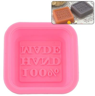 China Sustainable Handmade Small Soap Mold Resin Silica Gel Soap Cold Soap Mold Silicone for sale