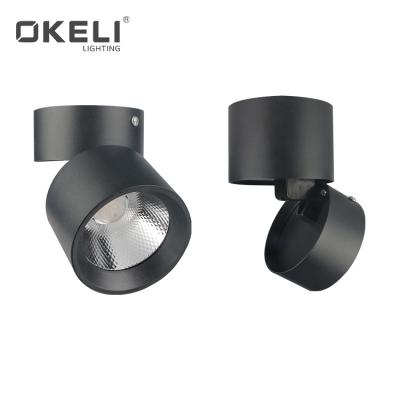 China OKELI High Lumens High Lumens Energy Saving 7W 10W 15W Aluminum Ceiling Housing Lamp Led Spot Down Light for sale