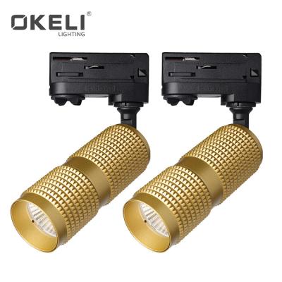 China OKELI 10w 15w Modern Modern Home Indoor Industrial Aluminum Wedding Led Track Lights for sale