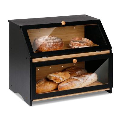 China Disassembly factory supply attractive price disassembly household modern kitchen acrylic bread box for sale