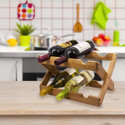 China Wholesale High Quality Collapsible Wine Storage Rack Collapsible Mounted Wine Rack for sale