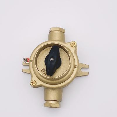 China HH201 IP56 Marine Waterproof Standard DIN89270 Brass Switch With CE ABS HH201 for sale