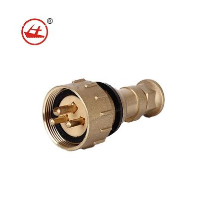 China CTH101 Industrial Marine IP56 Waterproof DIN89267 Standard Brass Plug Waterproof With CE ABS for sale