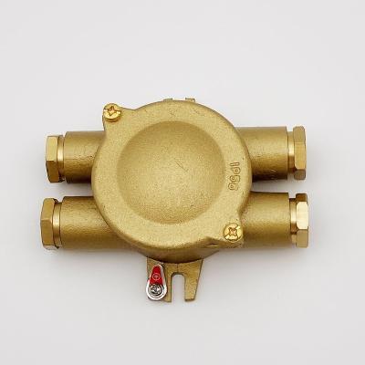 China IP56 10A/16A Marine Brass Junction Box 1155 JXH402 140*110 for sale