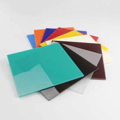 China Wholesale Price Light Color Factory Transparent Acrylic Thick Board For Artwork for sale