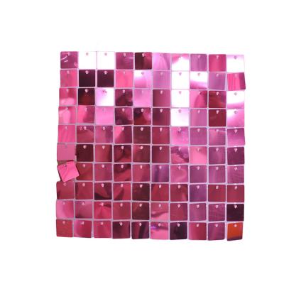 China Not Easy To Fade Material Sequin Wall Panels Billboard Door Head Stage Background Flashing Wall for sale