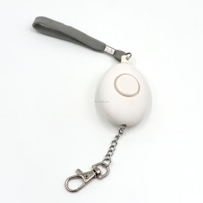 China Hot Selling 2021 ABS Plastic Anti Wolf Attack Safety Alarm Device Mini Sos Personal Alarm Keychain With Led Light for sale