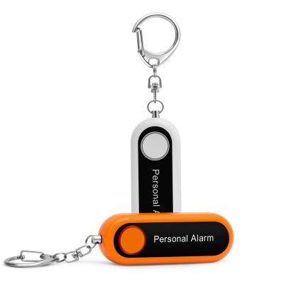 China Personal Pedometer Recorder Security Alarm With Pedometer Self Defense Alarm Key Chain For Women Security Siren for sale