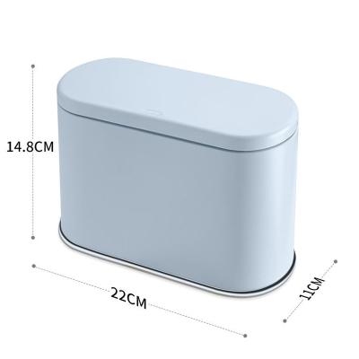 China Pedal Stocked Trash Can With Lid Large Household Chen Kitchen Toilet Bathroom Hand-opening Waste Bin jbs19 for sale