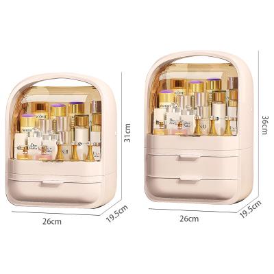 China JOYBOS Fashion Box Multifunctional Travel Cosmetic Makeup Jewelry Storage Boxes Home Transparent Acrylic Cosmetics Drawer Organize for sale