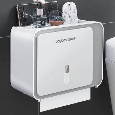 China JOYBOS Independent Design Large Capacity Household Stored Punch-free Hotel Use Plastic Tissue Box Lid Tissue Boxes for sale