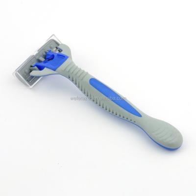 China Six blade disposable razors with six blades for sale