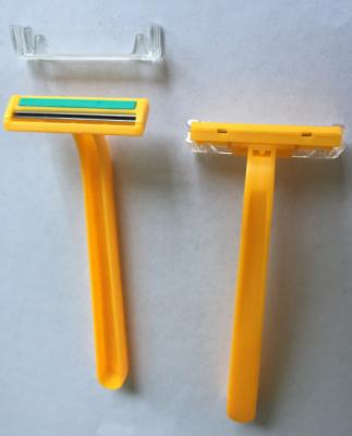 China Twin blade razor (rasor) with higher quality twin blade razor factory for sale