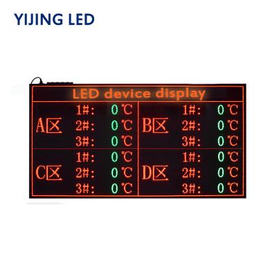 China Outdoor High Definition Full Color Led Construction Site SDK Display Dustproof And Waterproof Temperature And Humidity Monitoring DA for sale