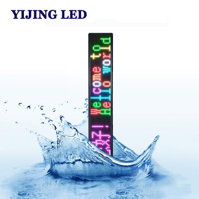 China SDK factory direct sales show outdoor advertising walk word P10 color line led electronic display door key color for sale