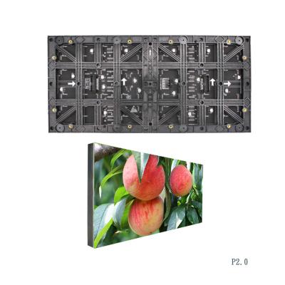 China Small Size Commercial Display P2.0 TV Full Color Indoor Wall Mounted Indoor Commercial Monitor Camera Surveillance Screen Seamless Splicing Scree-Launch for sale