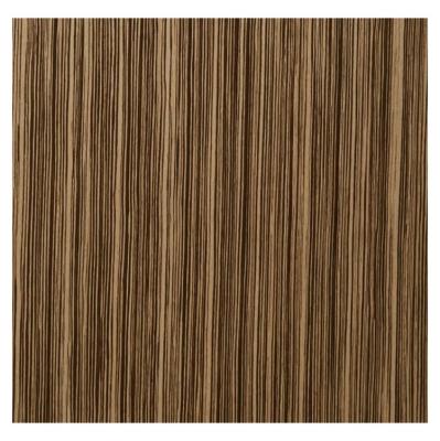 China Affordable Quality Engineered Wood Veneers 250x58 cm Zebrano Good Quality Engineered Wood Furniture Veneer N0001-73 à venda