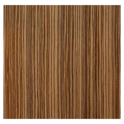 Китай Zebra Engineered Veneer Panel Face Zebrano Wood Veneer For Elroy Credenza Cabinet N0001-72 продается