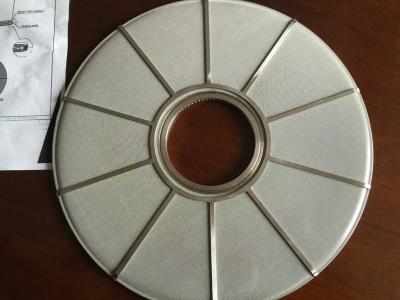 China Multi-capas del disco del filtro del SUS 316L con el grado para la máquina de la protuberancia en película del ANIMAL DOMÉSTICO en venta