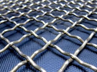 China Stainless Steel Crimped Woven Wire Mesh With Anti-Acid, Anti-Alkali, Heat Resistance for sale