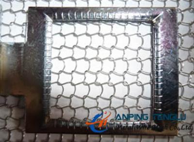 China 40-100Model Knitted Wire Mesh With SS304/304L/316/316L, Aluminum, Brass for sale